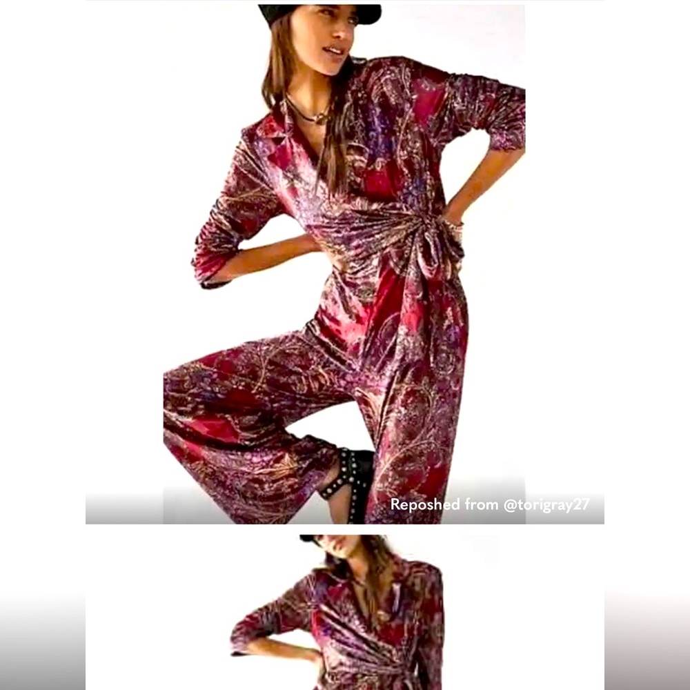 Free people jumpsuit perfect for holidays